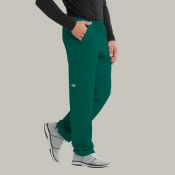 Skechers Sk0215 Structure 4-Pocket Zip-Fly Mens Big and Tall Tag Free Stretch Fabric Moisture Wicking Scrub Pant