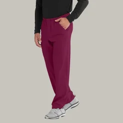 Skechers Sk0215 Structure 4-Pocket Zip-Fly Mens Big and Tall Tag Free Stretch Fabric Moisture Wicking Scrub Pant