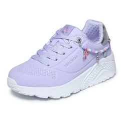 Skechers Uno Charming Lite Little Kid Girls Sneakers