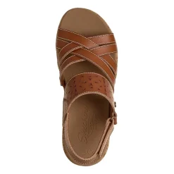 Skechers Womens Arch Fit Beverlee 2.0 Wedge Sandals