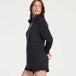 Skechers Womens Cozy Luxe Tunic Jacket