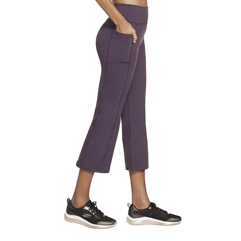 Skechers Women's Go Walk High Waisted Crop Pants
