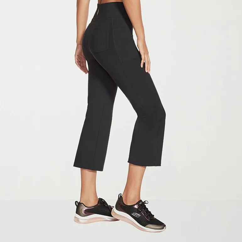 Skechers Women's Go Walk High Waisted Crop Pants