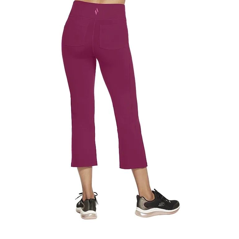 Skechers Women's Go Walk High Waisted Crop Pants