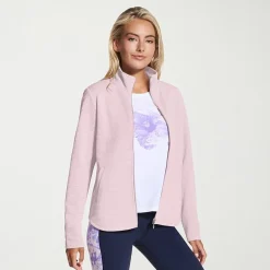 Skechers Womens Go Walk® Ottoman Scoop Hem Jacket - Cozy Fit