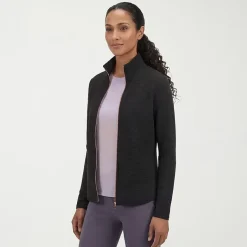 Skechers Womens Go Walk® Ottoman Scoop Hem Jacket - Cozy Fit