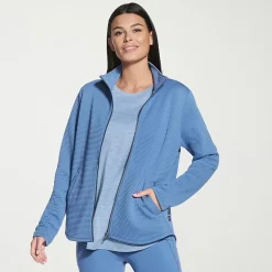 Skechers Womens Go Walk® Ottoman Scoop Hem Jacket - Cozy Fit