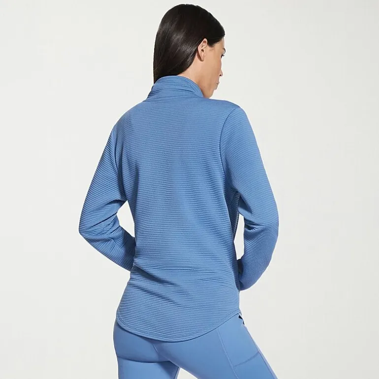 Skechers Womens Go Walk® Ottoman Scoop Hem Jacket - Cozy Fit