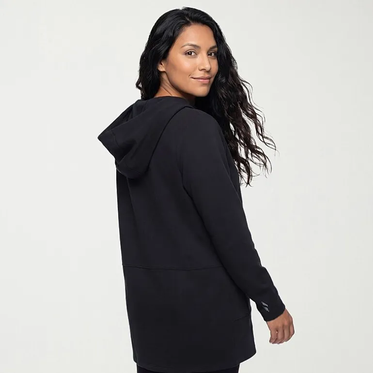 Skechers Womens Hooded Long Sleeve Open Front Cardigan