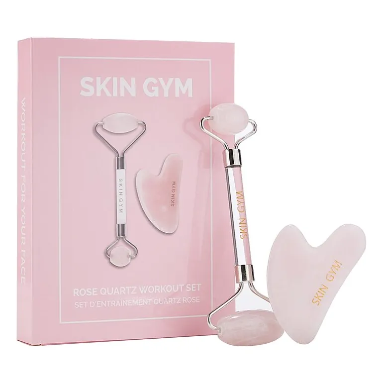 Skin Gym Facial Roller And Gua Sha Workout Set