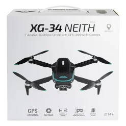 Sky Rider XG-34 Neith Foldable Drone with GPS and WiFi