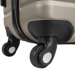 Skyway Everett 28 Inch Hardside Lightweight Checked Spinner Luggage
