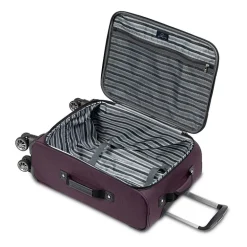 Skyway Everett 20 Inch Softside Lightweight Carry-On Spinner Luggage