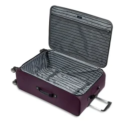 Skyway Everett 28 Inch Softside Lightweight Checked Spinner Luggage