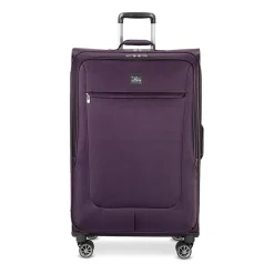 Skyway Everett 28 Inch Softside Lightweight Checked Spinner Luggage