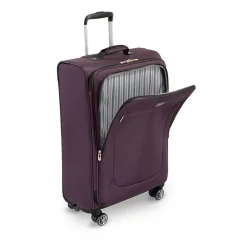 Skyway Everett 24 Inch Softside Lightweight Checked Spinner Luggage