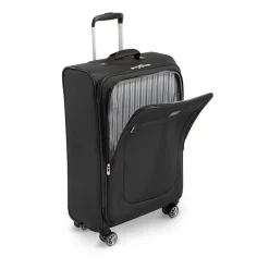 Skyway Everett 24 Inch Softside Lightweight Checked Spinner Luggage