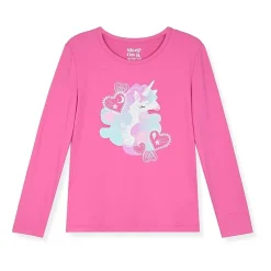 Sleep On It Little & Big Kid Girls Crew Neck Long Sleeve 3-pc. Pajama Set