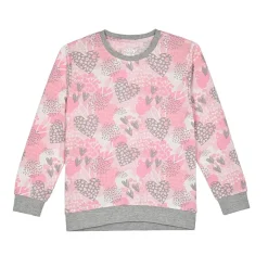 Sleep On It Little & Big Kid Girls Crew Neck Long Sleeve 3-pc. Pajama Set
