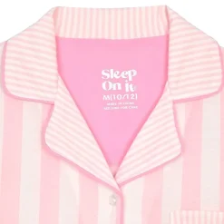 Sleep On It Little & Big Kid Girls V-Neck Short Sleeve 3-pc. Pajama Set