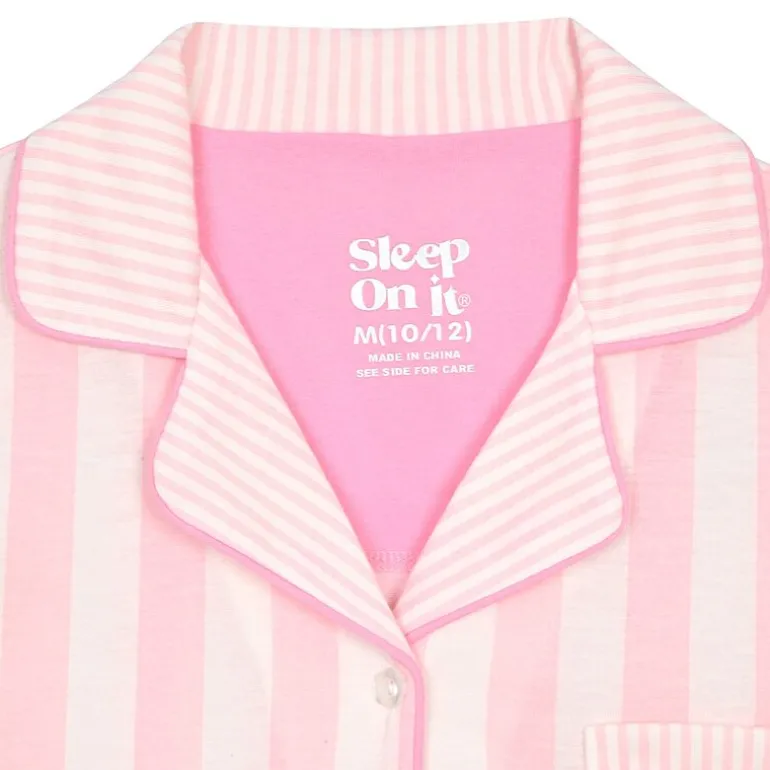 Sleep On It Toddler Girls Short Sleeve 2-pc. Pajama Sets