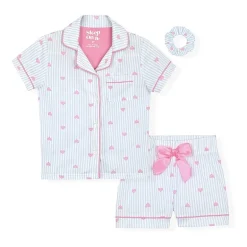 Sleep On It Toddler Girls Short Sleeve 2-pc. Pajama Sets