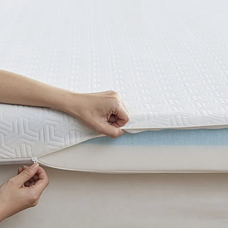 Sleep Philosophy 4" Gel Memory Foam with 3M Cover Mattress Topper