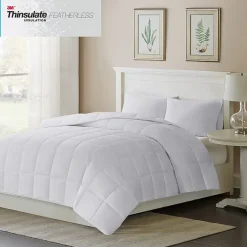 Sleep Philosophy Warmer 300 TC Cotton Sateen Down Alt 3M Thinsulate Comforter