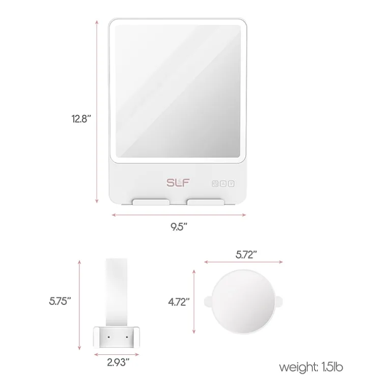 SLF Led Travel Makeup Mirror