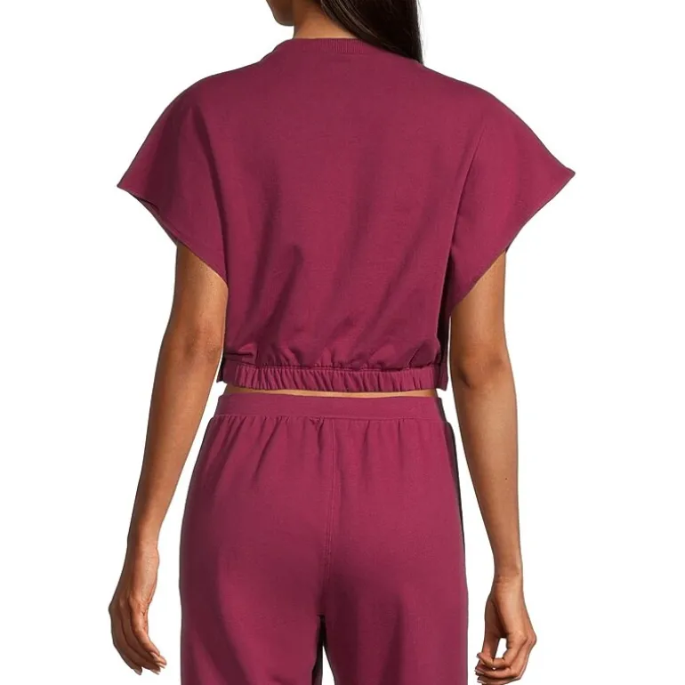 Slick Chicks Women’s Adaptive Short Sleeve V-neck Lounge Top