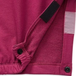 Slick Chicks Womens Adaptive Long Sleeve Crew Neck Lounge Shirt