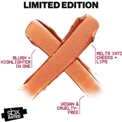 Smashbox Lit Stx Blushlighter- Dewy Blush Highlighter Stick