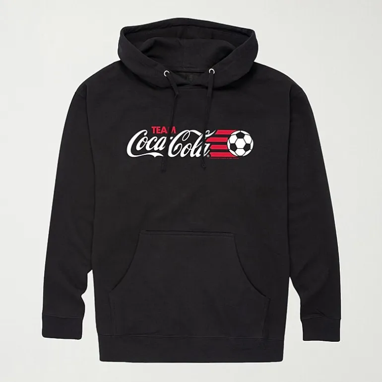 Soccer Mens Long Sleeve Hoodie