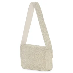 SOL and MER Beaded Bear Baguette Shoulder Bag