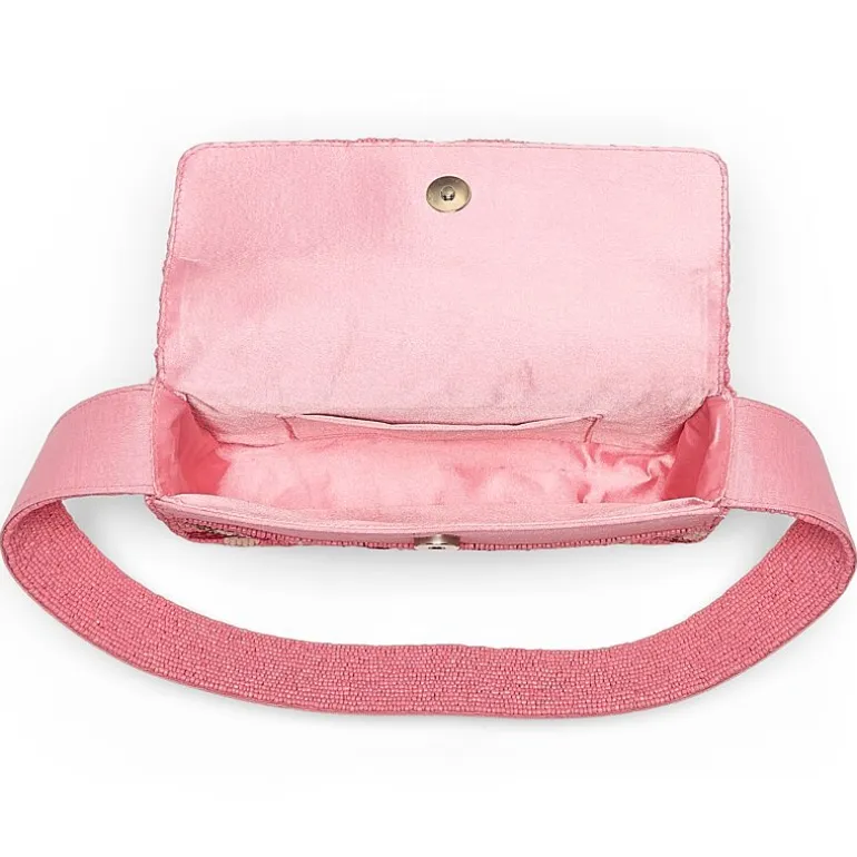 SOL and MER Beaded Cherry Shoulder Bag