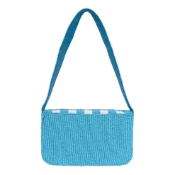 SOL and MER Beaded Lobster Shoulder Bag