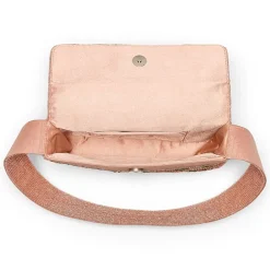 SOL and MER Beaded Peaches Shoulder Bag