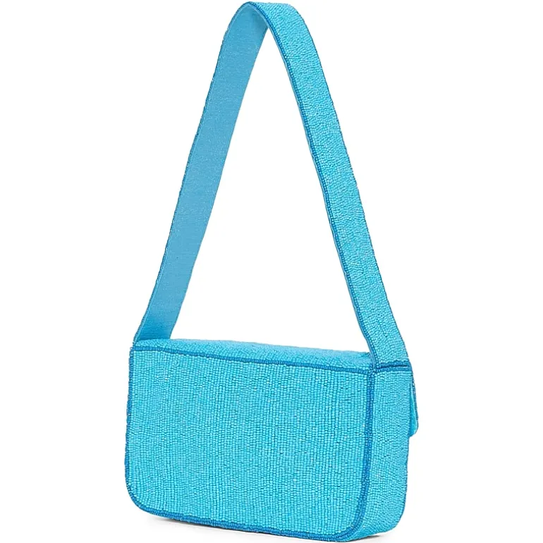 SOL and MER Beaded Pool Ladies Shoulder Bag