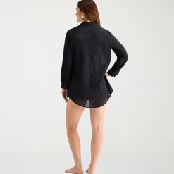 Sonnet Shores Womens Dress Swimsuit Cover-Up