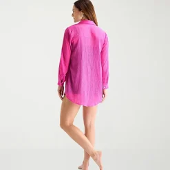 Sonnet Shores Womens Dress Swimsuit Cover-Up