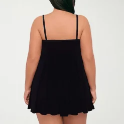 Sonnet Shores Womens Plus Swim Dress