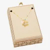 Sparkle Allure Womens Multi Color Cubic Zirconia 14K Gold Over Brass Butterfly 18 Inch Pendant Necklace