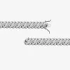 Sparkle Allure Womens Natural Diamond Accent Pure Silver Over Bronze 7.25 Inch Tennis Bracelet