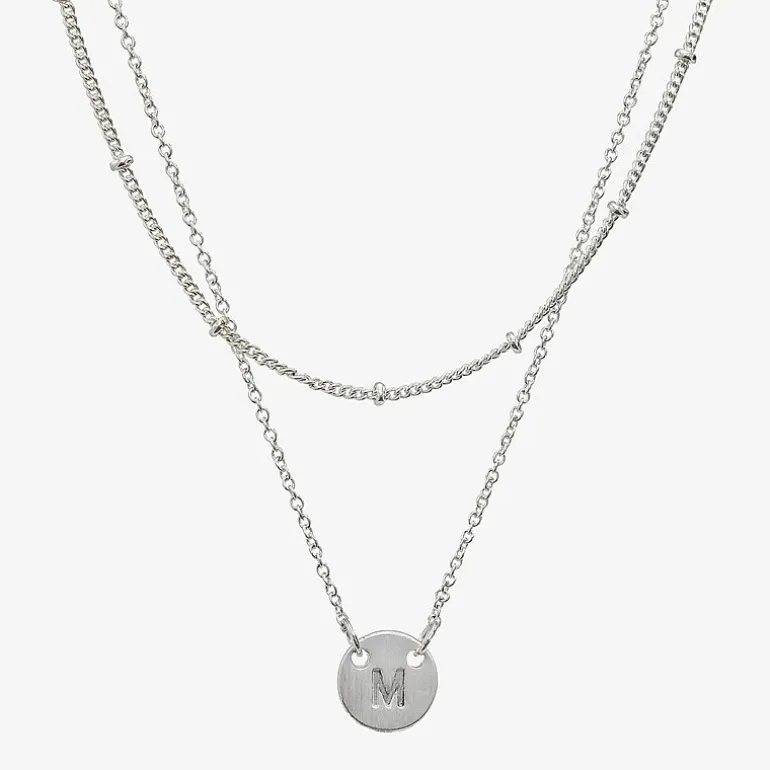 Sparkle Allure Womens Pure Silver Over Brass Necklace Set