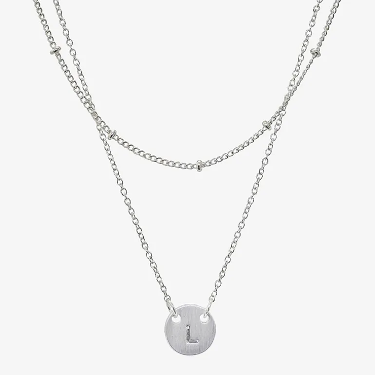 Sparkle Allure Womens Pure Silver Over Brass Necklace Set