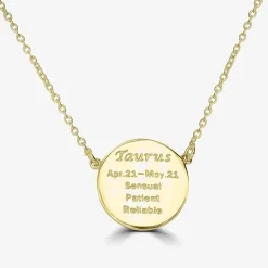 Sparkle Allure Zodiac Coin Womens Crystal 14K Gold Over Brass Round 16 Inch Pendant Necklace