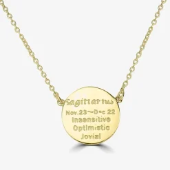 Sparkle Allure Zodiac Coin Womens Crystal 14K Gold Over Brass Round 16 Inch Pendant Necklace