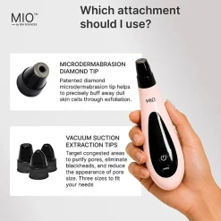 Spa Sciences Mio Microdermabrasion And Pore Extraction Skin Resurfacing System