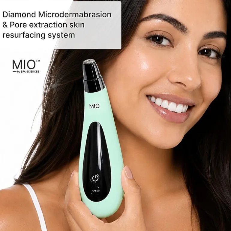 Spa Sciences Mio Microdermabrasion And Pore Extraction Skin Resurfacing System