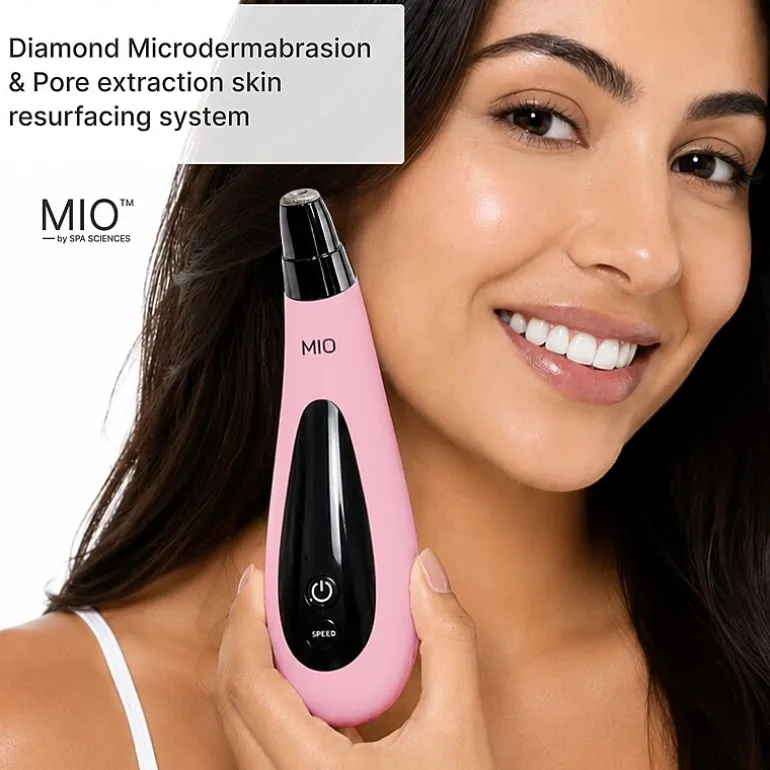 Spa Sciences Mio Microdermabrasion And Pore Extraction Skin Resurfacing System